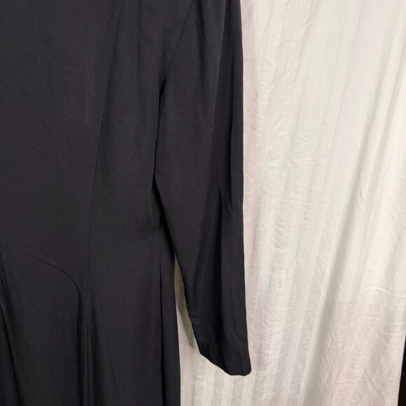 LA Belle Fashions Inc. Women's Wrap Dress – Black, Size 9 - Picture 6 of 10